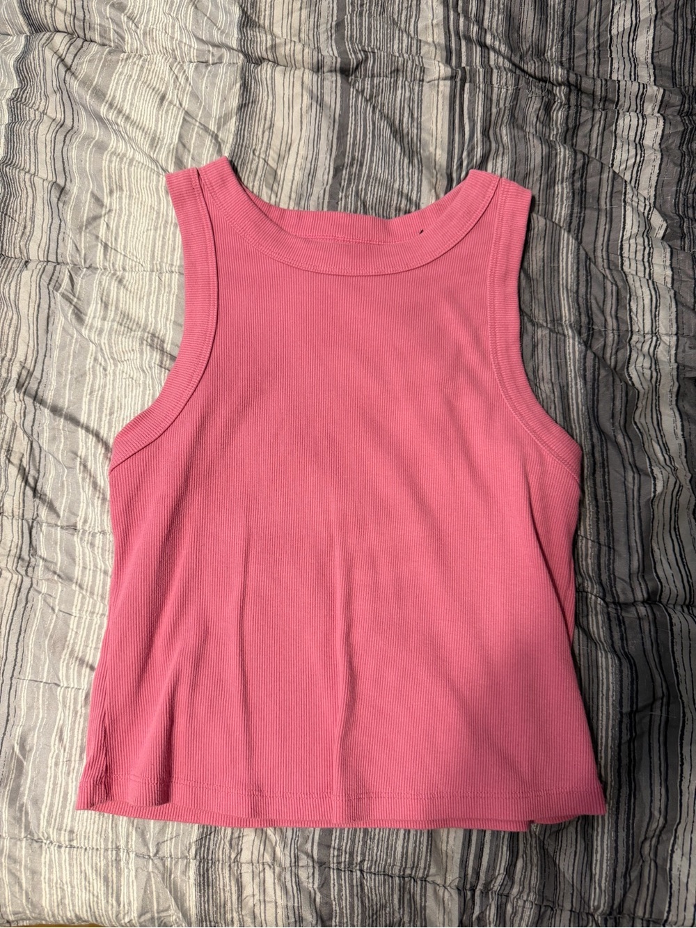 Old Navy Hot Pink Ribbed Tank
